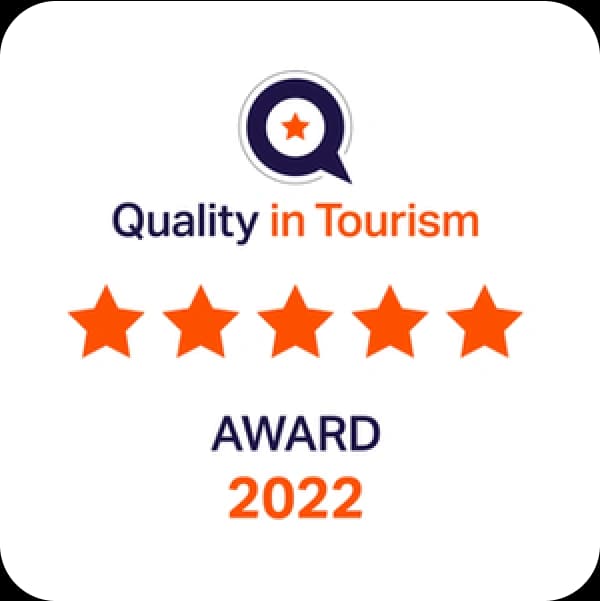 Five star Quality in Tourism Award 2022