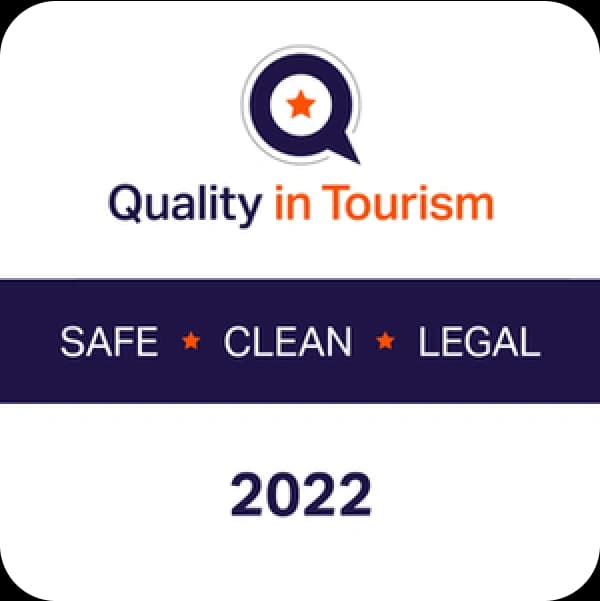 Safe Clean Legal Quality in Tourism Award 2022